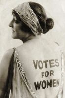 A famously controversial suffragette image (Corbis)